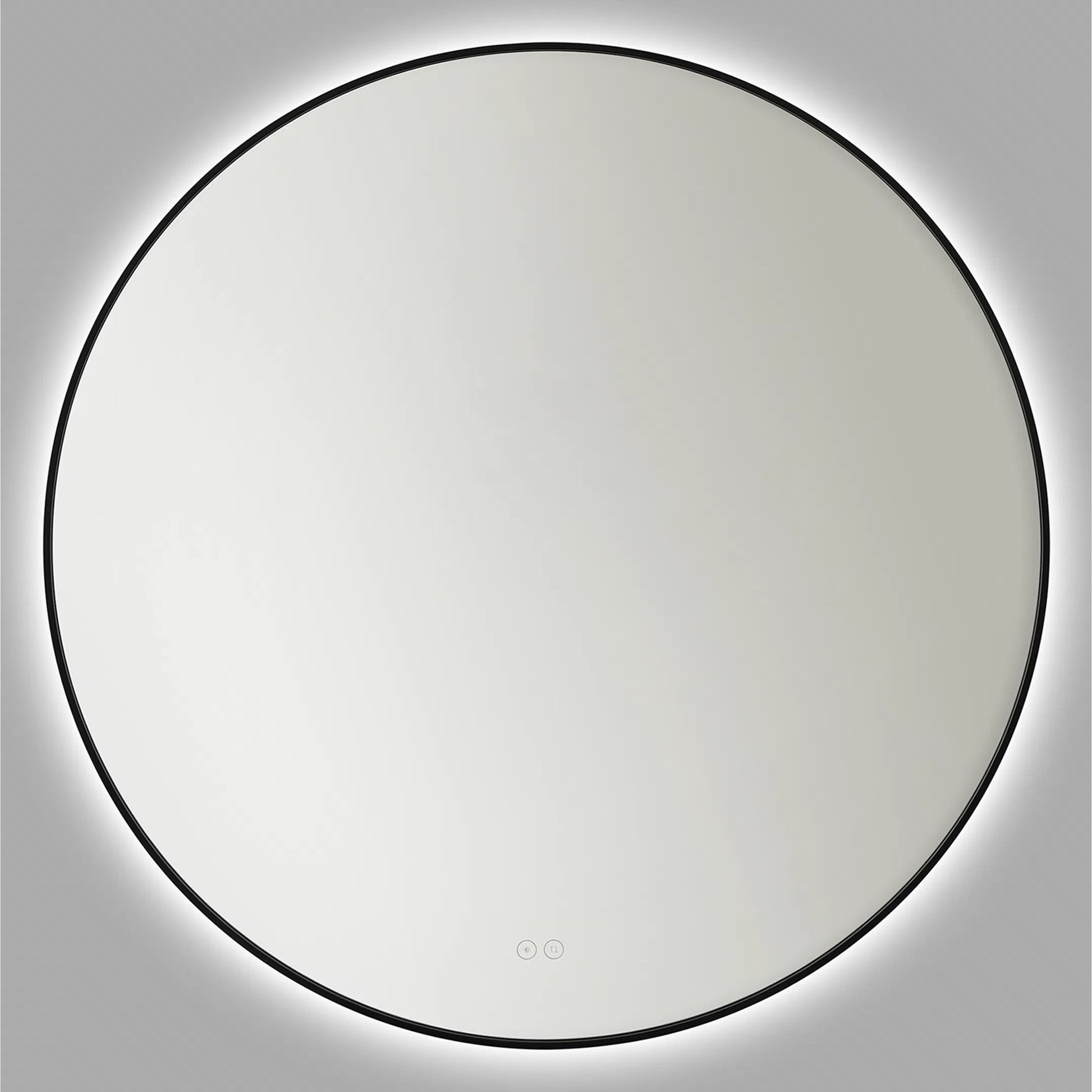 Cadre Round Mirror 36x36 by Generation Lighting. Made from glass in a modern style.