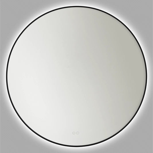 Cadre Round Mirror 36x36 by Generation Lighting. Made from glass in a modern style.