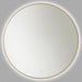 Cadre Round Mirror 36x36 by Generation Lighting. Made from glass in a modern style.