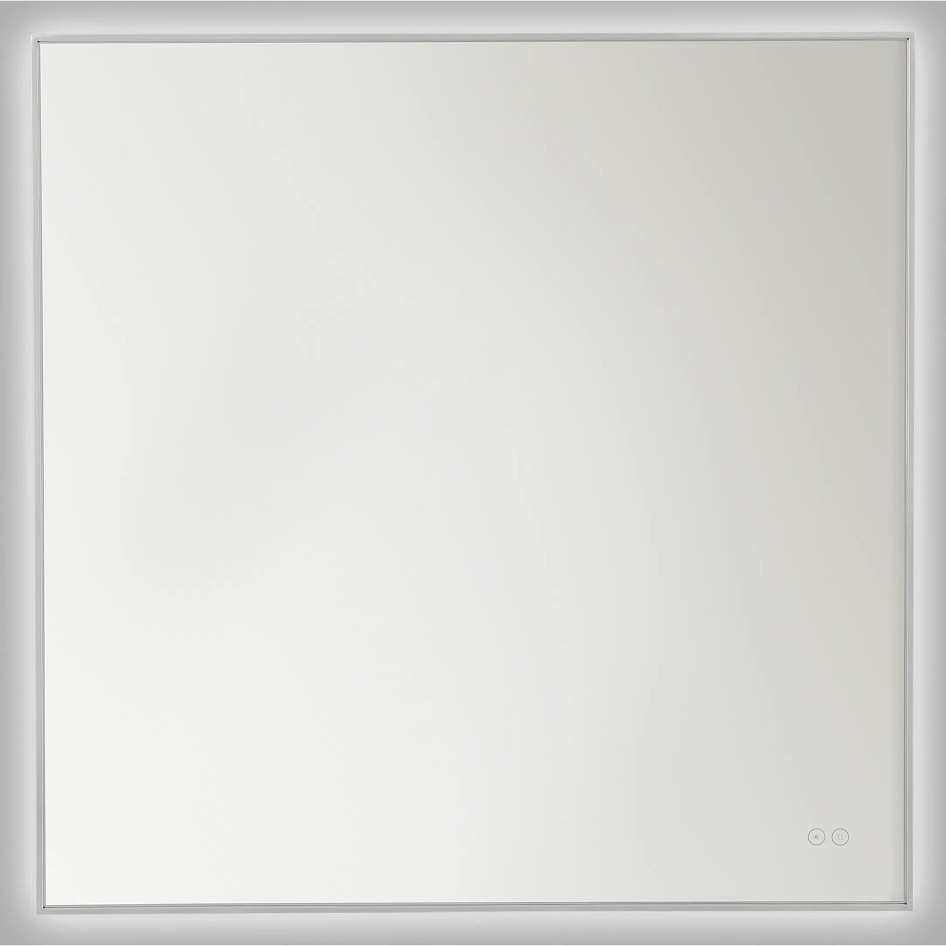 Cadre Square Mirror 36x36 by Generation Lighting. Made from glass in a modern style.