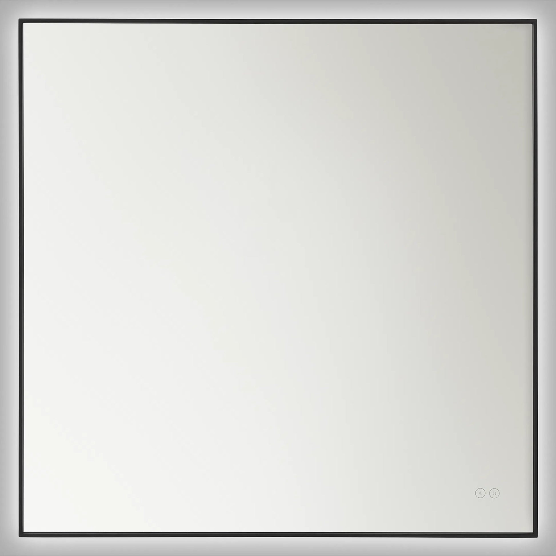 Cadre Square Mirror 36x36 by Generation Lighting. Made from glass in a modern style.