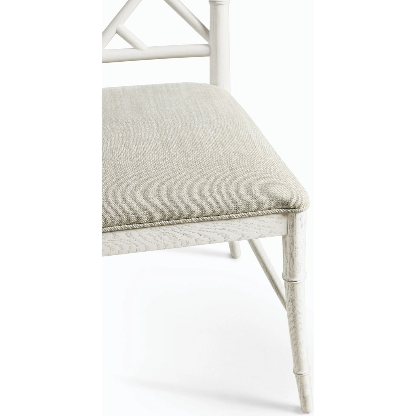 007 SI-2186301 | Closeup | Timeless Saros Chippendale Bamboo Side Chair by Jonathan Charles. Made from unique in a modern style.