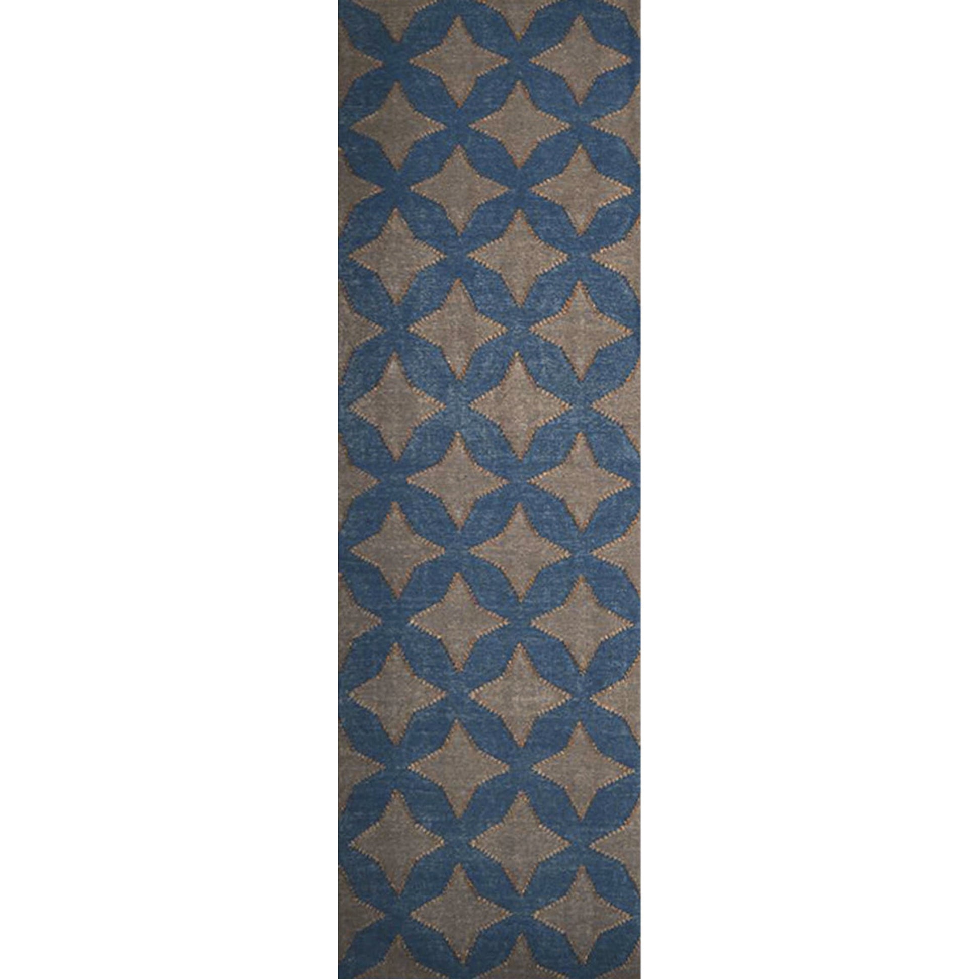 Marinda MRI-8002 Rug by Surya in dark blue, dark brown, metallic gold. Made from 90% wool, 10% metallic in a unique style.
