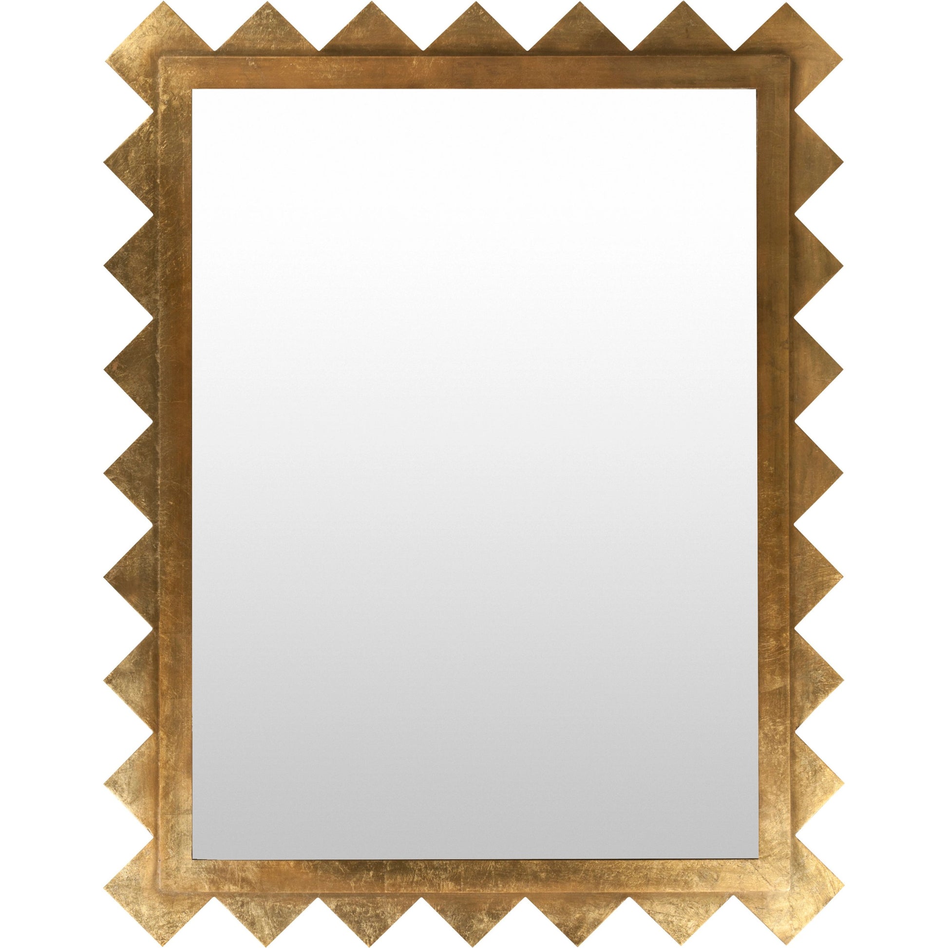 Harrison Mirror by Livabliss in frame: gold and gilded. Made from frame: manufactured wood in a modern style.