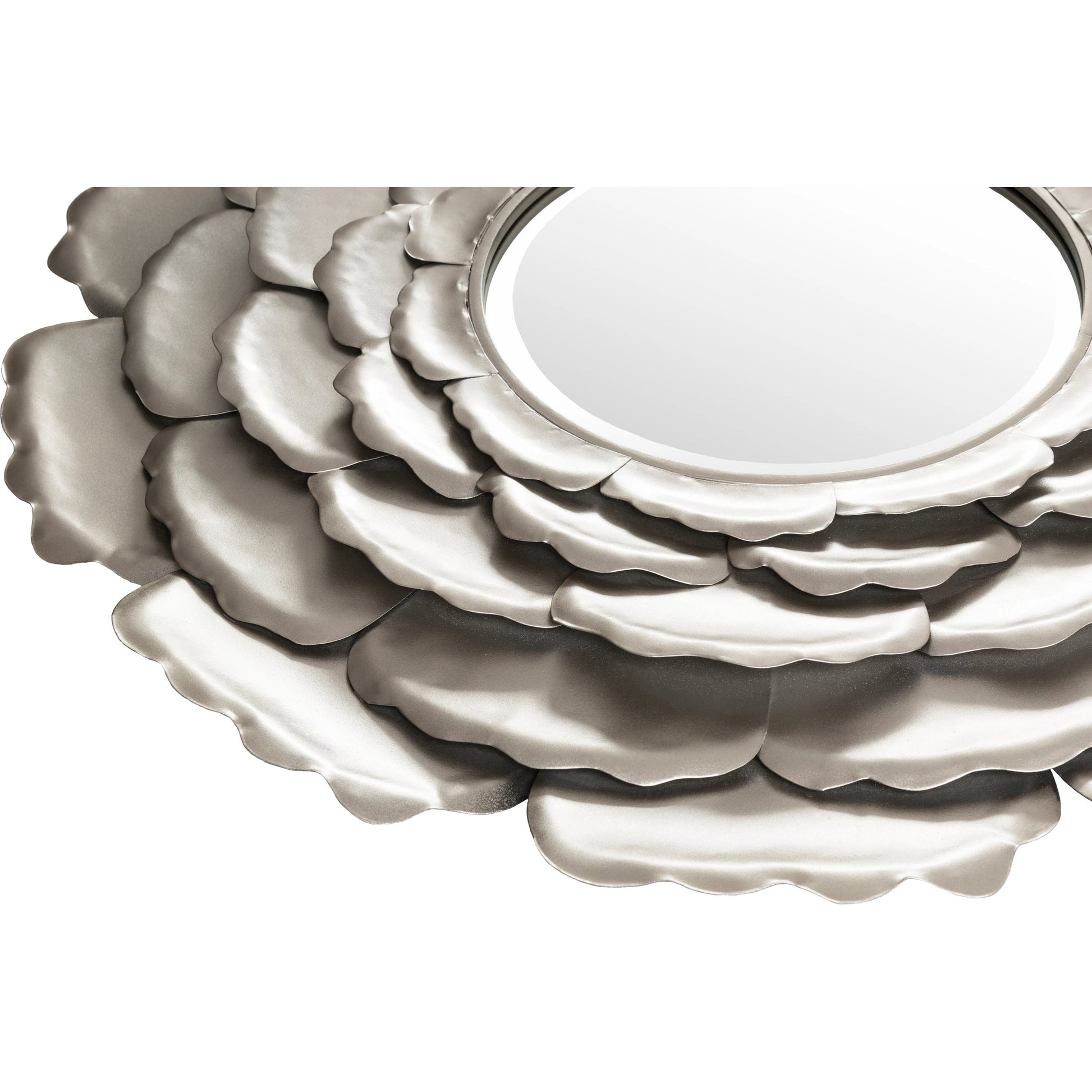 Lotus - 16868 by Surya in mirrored. Made from metal in a modern style.