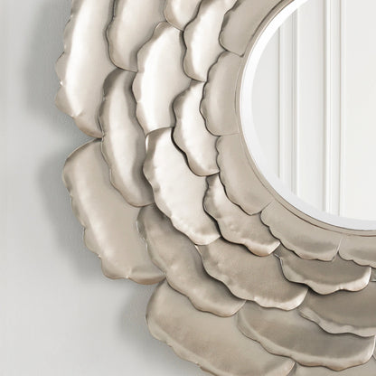 Lotus - 16868 by Surya in mirrored. Made from metal in a modern style.