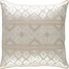 Khaki, Cream / Down Feather / 18" x 18"