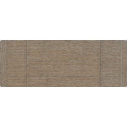 Reforma Trestle Dining Table by A.R.T. Furniture in tapenade. Made from parawood solids, random match flaky oak veneers in a traditional style.