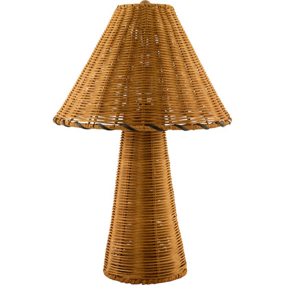 Maroya Accent Table Lamp by Livabliss. Made from rattan in a unique style.