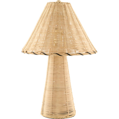 Maroya Accent Table Lamp by Livabliss. Made from rattan in a unique style.
