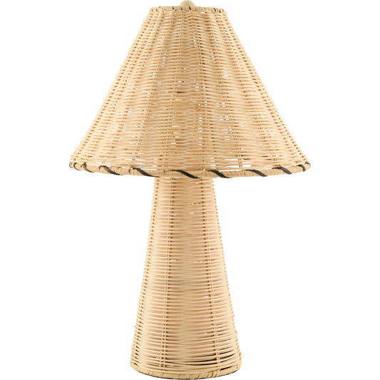 Maroya Accent Table Lamp by Livabliss. Made from rattan in a unique style.