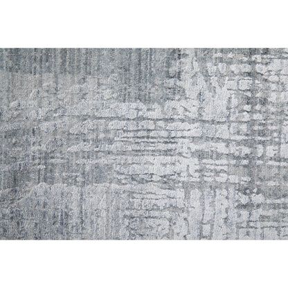 Eastfield Rug - 69A8F by Feizy in blue, silver. Made from wool, viscose in a unique style.