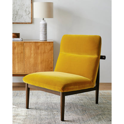 Marsick - 496719 by Surya in lacquered. Made from upholstery: cotton, base: rubber wood, fill: 75% polyurethane foam, 25% dacron in a transitional style.