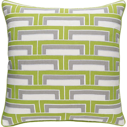 Mod Steps Pillow - 14765 by Surya. Made from unique in a modern style.