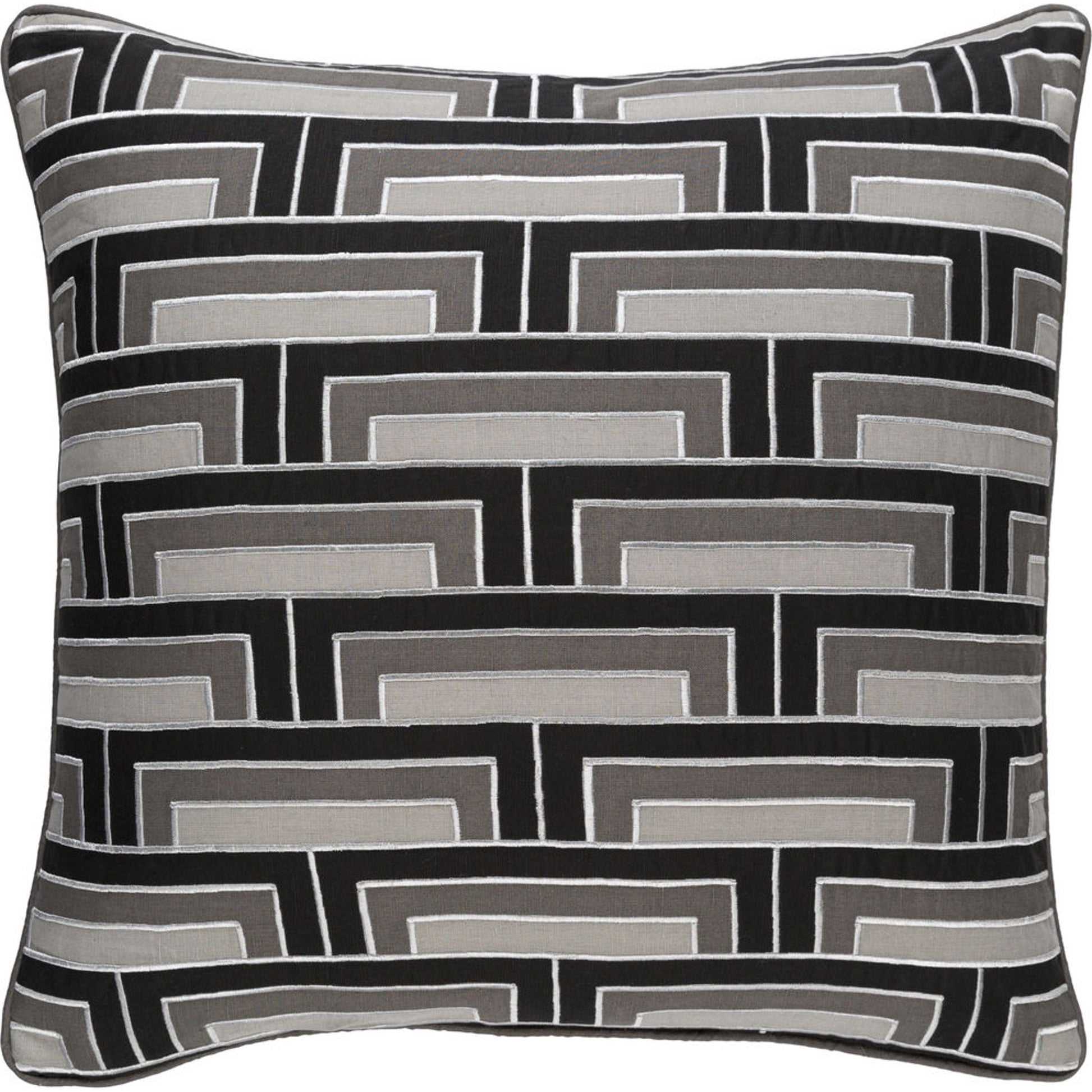 Mod Steps Pillow - 14765 by Surya. Made from unique in a modern style.