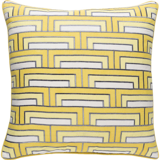 Mod Steps Pillow - 14765 by Surya. Made from unique in a modern style.