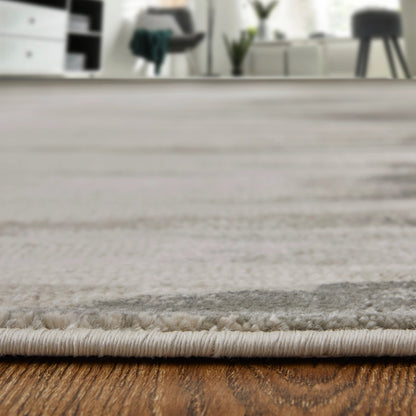 Micah Rug - 39LQF by Feizy in gray, taupe, ivory. Made from polyester, polypropylene in a unique style.