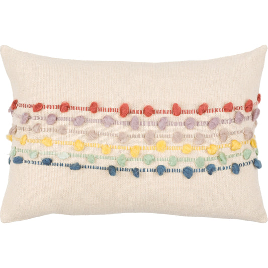 Maysville Pillow - 35554 by Surya. Made from 75% cotton, 25% acrylic, 100% cotton in a eclectic & global style.