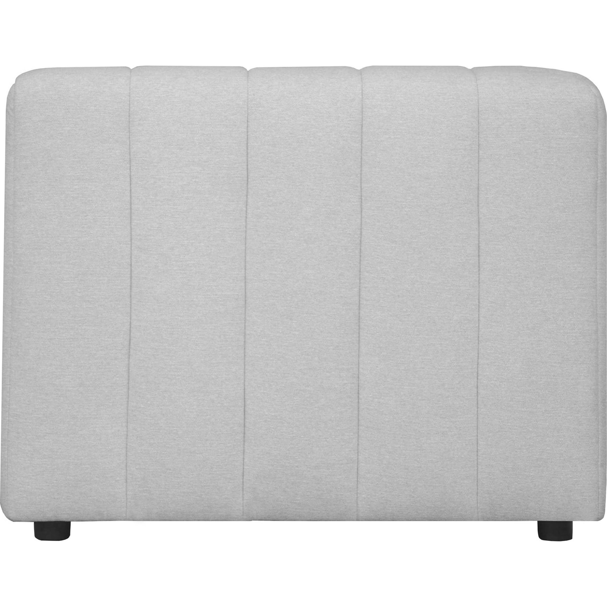 Lyric Arm Chair by Moe's Home Collection in gray. Made from upholstery: 100% polyester, pine, plywood frame, poly-flll cushions, s-spring suspension in a transitional style.