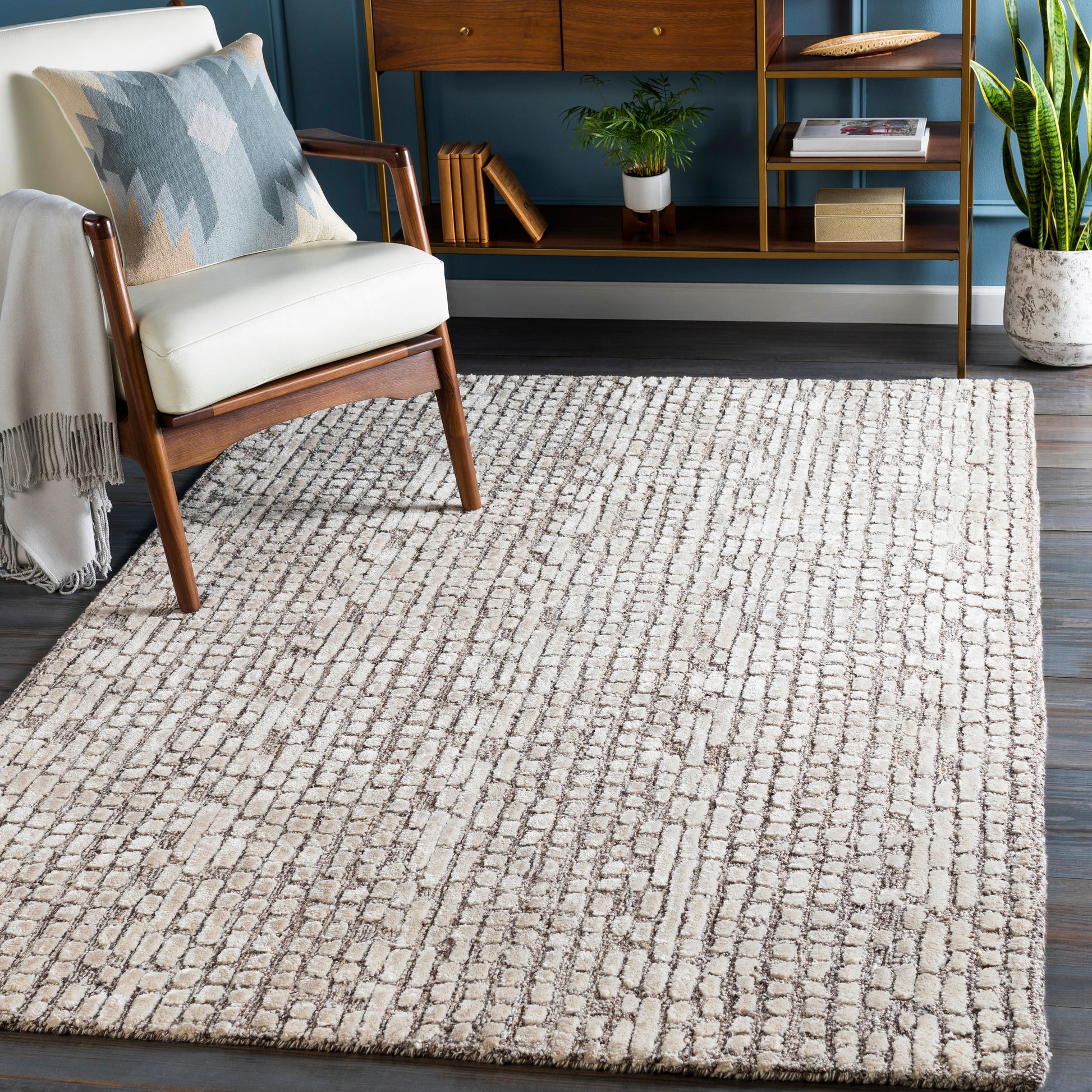 Montclair Rug - 23783 by Surya. Made from 80% viscose, 20% wool in a unique style.
