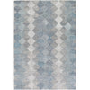 Blue, Medium Gray, Silver Gray, Slate, Black / 2' x 3'