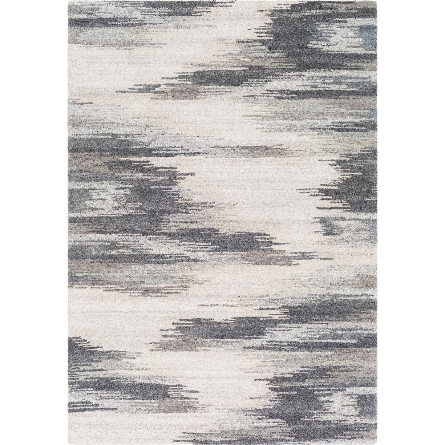 001 SR-756756,SR-756757 | Primary Silo | Montclair Rug - 24646 by Surya in charcoal, taupe, medium gray, dusty sage. Made from 80% wool, 20% viscose in a unique style.
