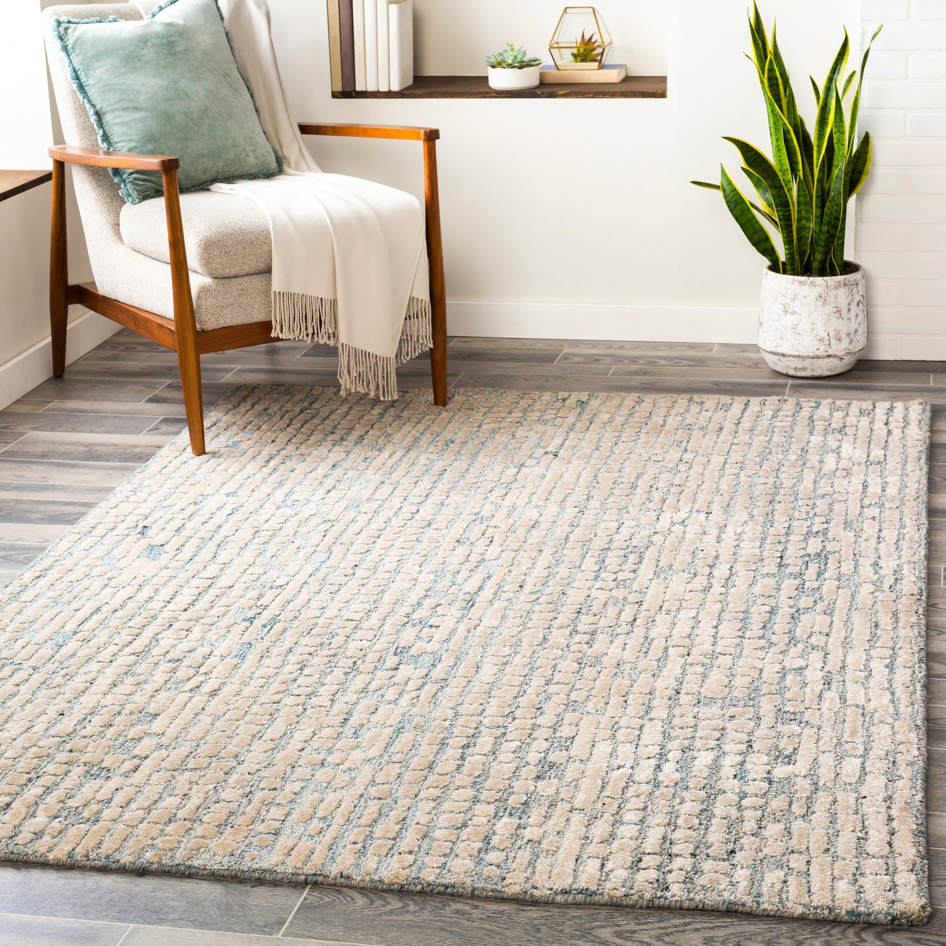 Montclair Rug - 23783 by Surya. Made from 80% viscose, 20% wool in a unique style.