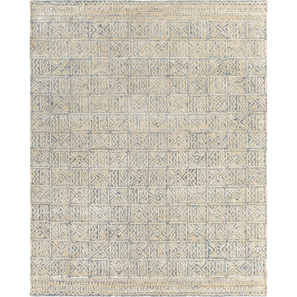 Montclair Rug - 25945 by Surya in aqua, beige, white, denim, black, gray. Made from 80% viscose, 20% wool in a unique style.