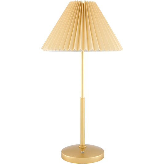 Montijo Accent Table Lamp by Livabliss in painted. Made from iron, polyester in a unique style.