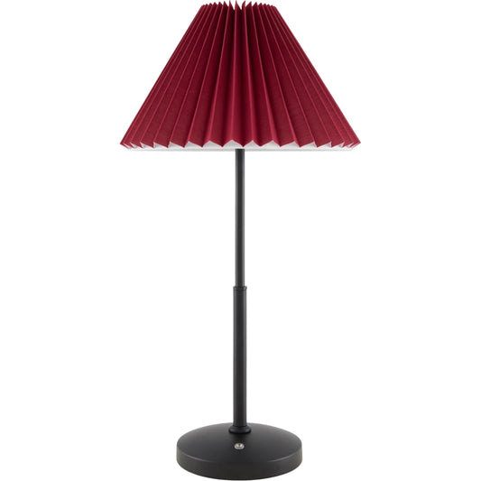 Montijo Accent Table Lamp by Livabliss in painted. Made from iron, polyester in a unique style.
