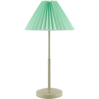 Montijo Accent Table Lamp by Livabliss in painted. Made from iron, polyester in a unique style.