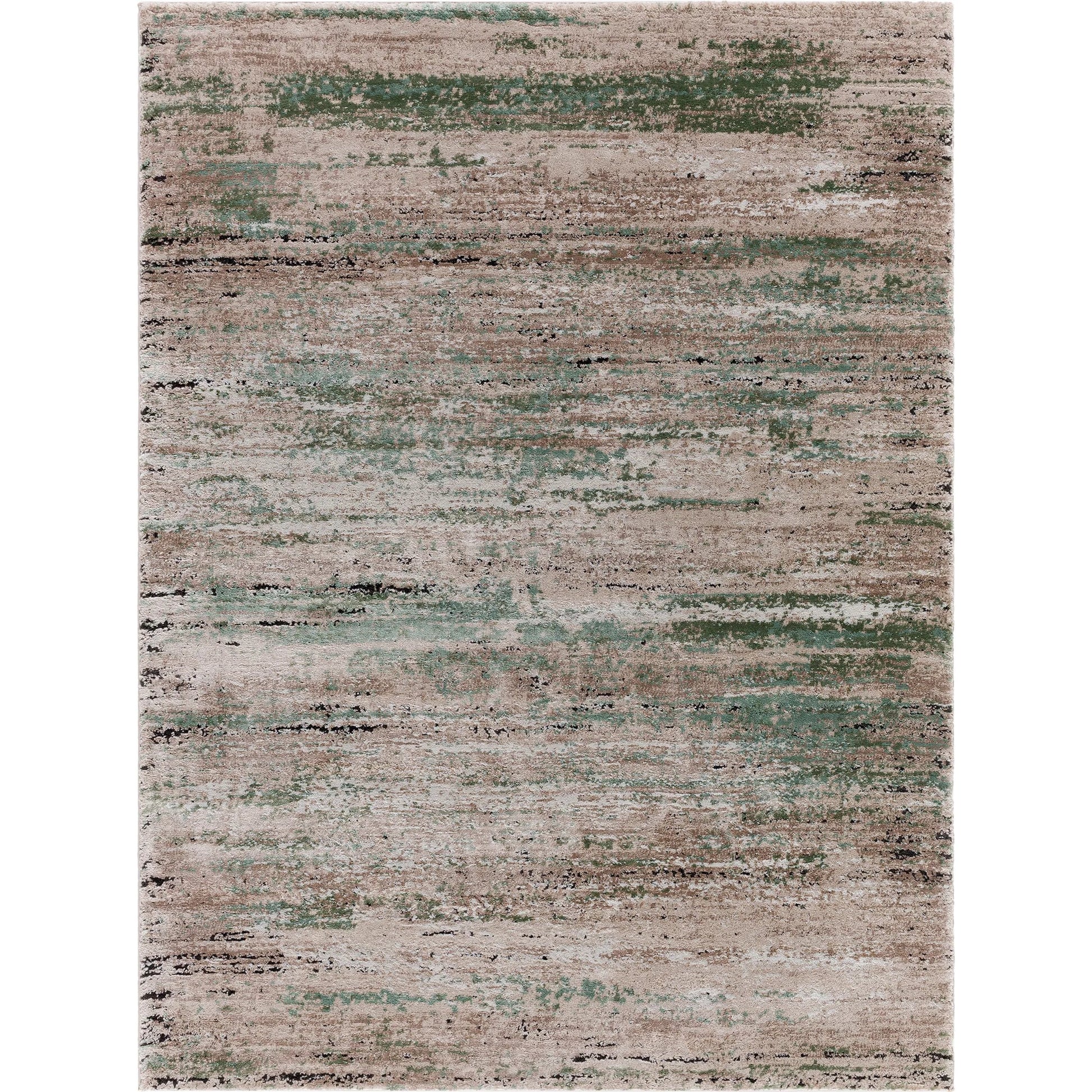 Montana Rug - 536259 by Livabliss in light beige, tan, ivory, seafoam, dusty sage, black. Made from polypropylene, polyester in a unique style.