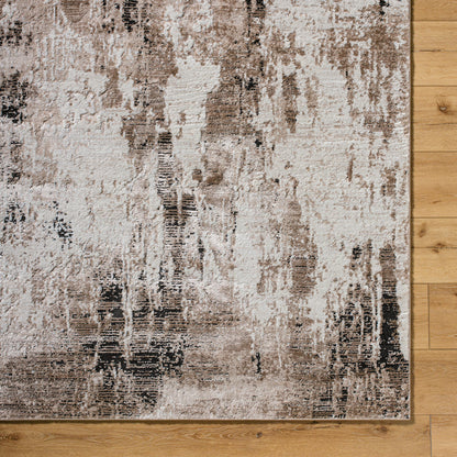 Montana Rug - 536266 by Livabliss in light beige, tan, ivory, black. Made from polypropylene, polyester in a unique style.