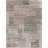 Light Beige, Ivory, Tan, Black, Dusty Sage, Seafoam / 5'3" x 7'