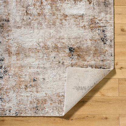 Montana Rug - 536293 by Livabliss in light beige, ivory, black, brown, tan. Made from polypropylene, polyester in a unique style.