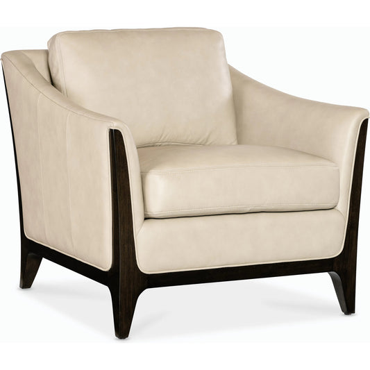 Sophia Chair by Hooker Furniture in rich cathedral cherry. Made from unique in a modern style.