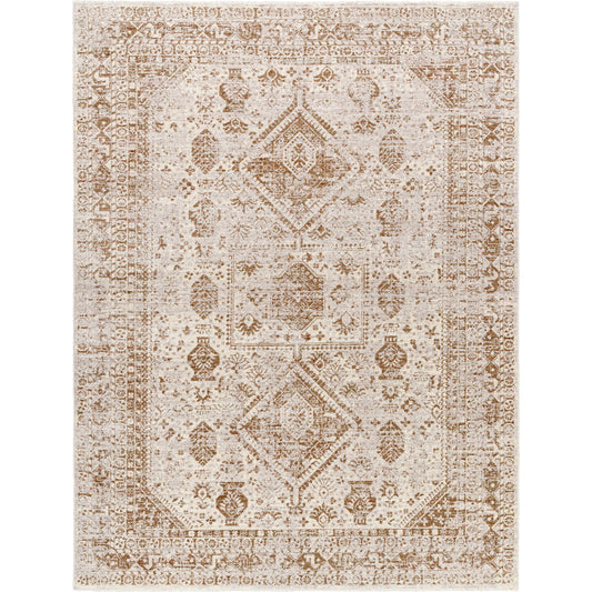 Montreal Rug - 33131 by Livabliss in cream, taupe, gray. Made from main: 100% polyester in a unique style.