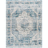Taupe, Dusty Sage, Teal, Gray, Cream / 7'10" x 10'2"
