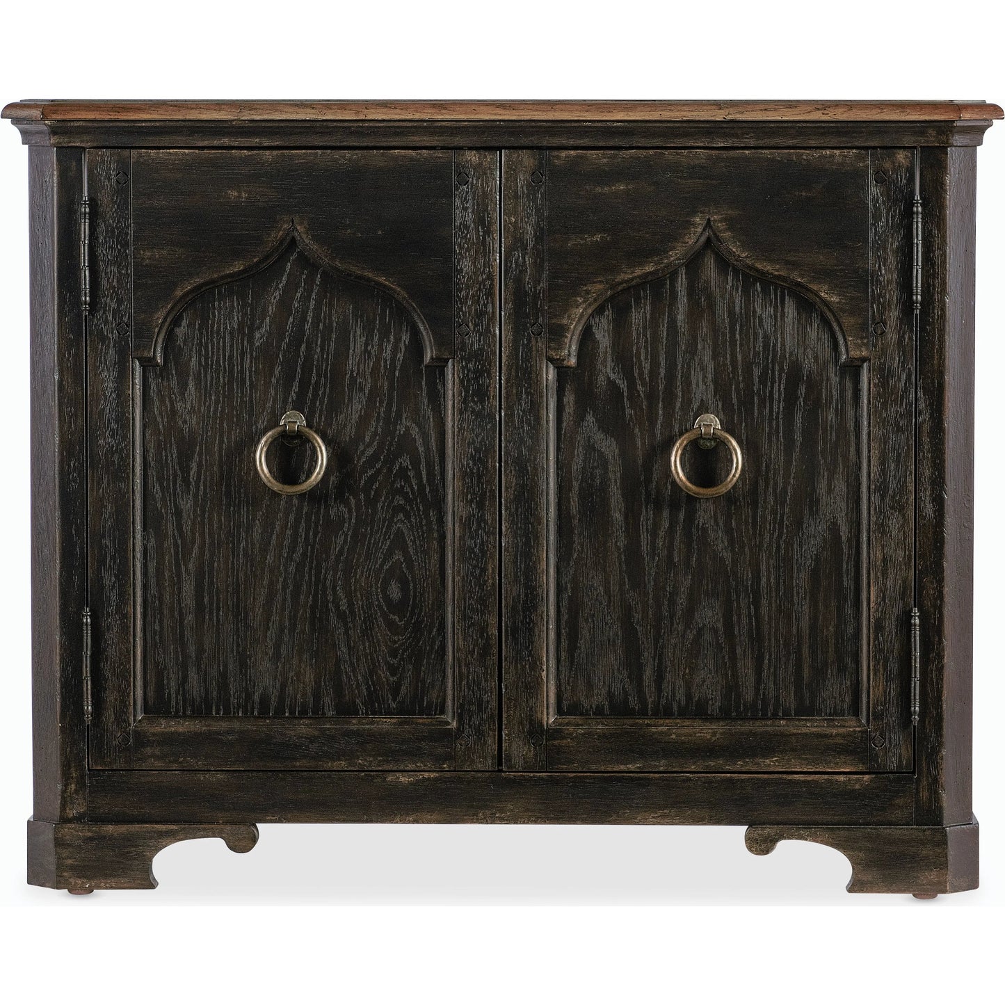 006 SI-2185801 | Additional Silo | Americana Two-Door Nightstand by Hooker Furniture. Made from oak veneers with solid-wood edge top in a cottage & farmhouse style.