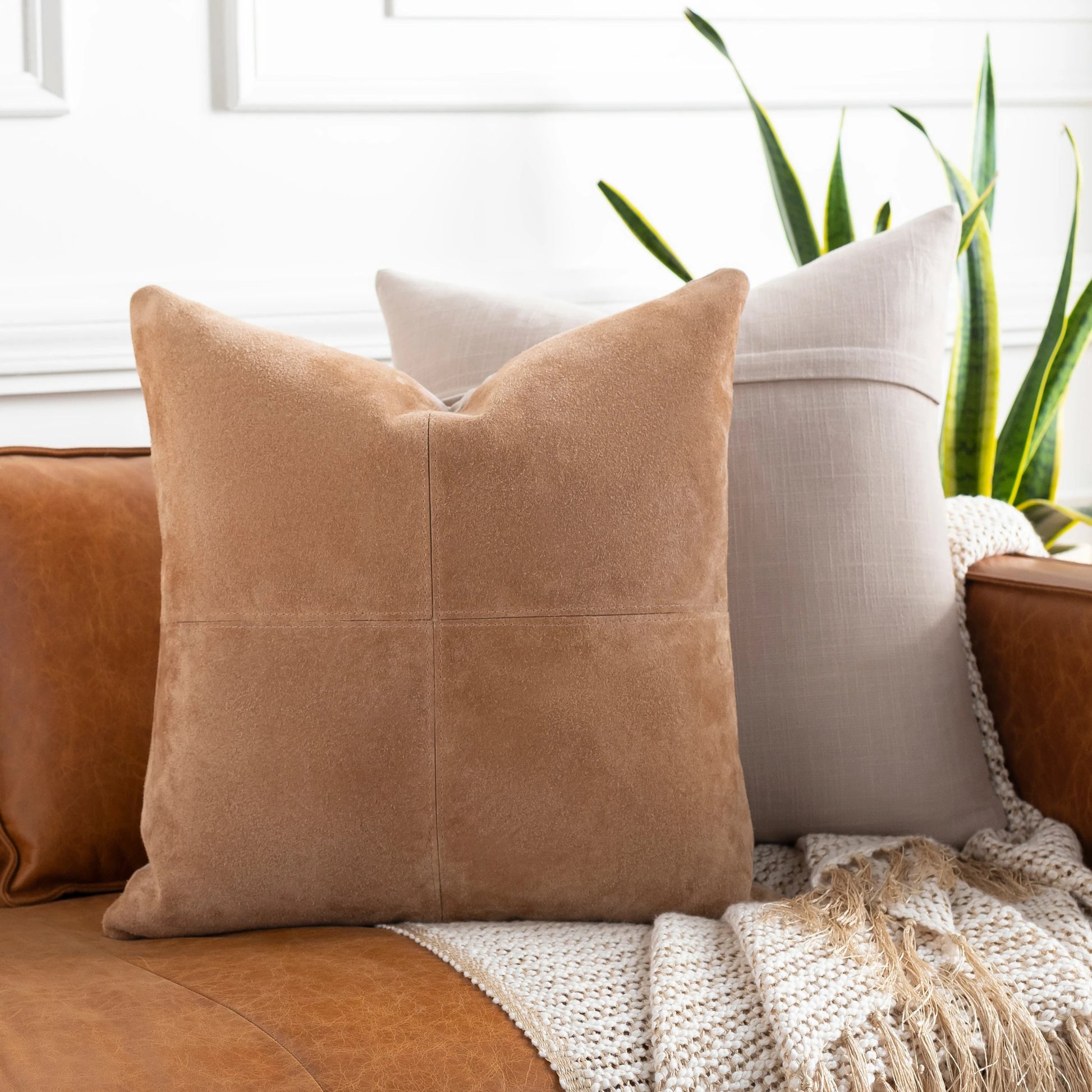 Manitou - 26885 by Surya. Made from 100% leather, 100% cotton in a traditional style.