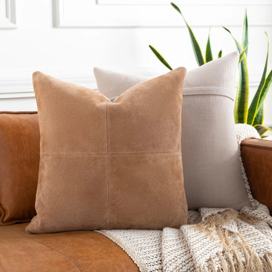 Manitou - 26885 by Surya. Made from 100% leather, 100% cotton in a traditional style.
