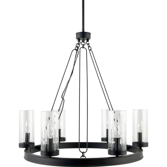 Motovun Chandelier by Livabliss. Made from iron, glass in a modern style.