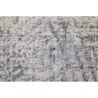 Eastfield Rug - 69AIF by Feizy in blue, ivory, gray. Made from wool, viscose in a unique style.
