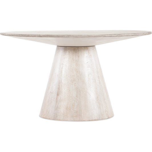 Commerce and Market Madison Round Dining Table by Hooker Furniture. Made from mango solids in a modern style.