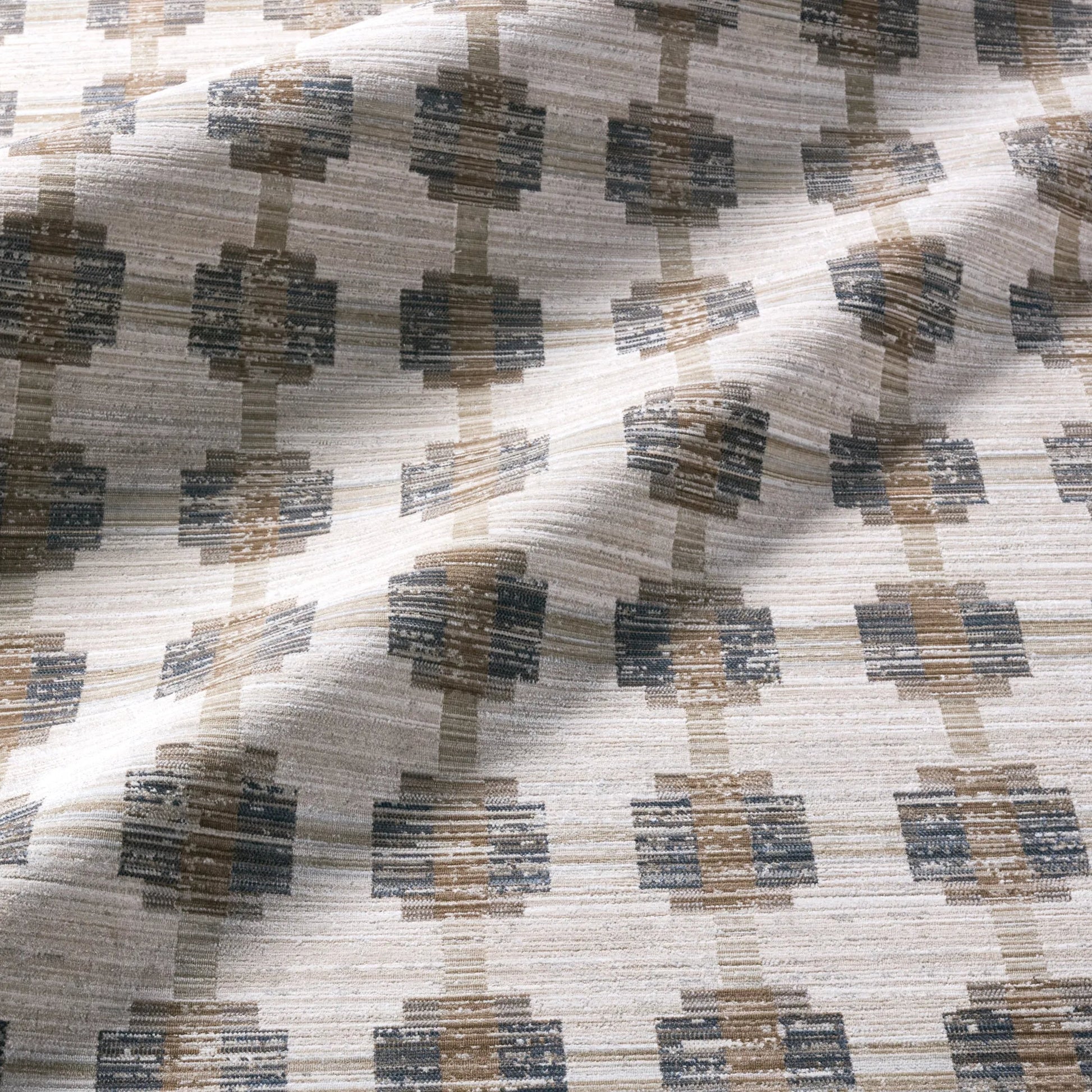 Muted Mosaic MUM02 Indoor/Outdoor Rug by Jaipur Living in blue, gray. Made from 100% polyester in a unique style.