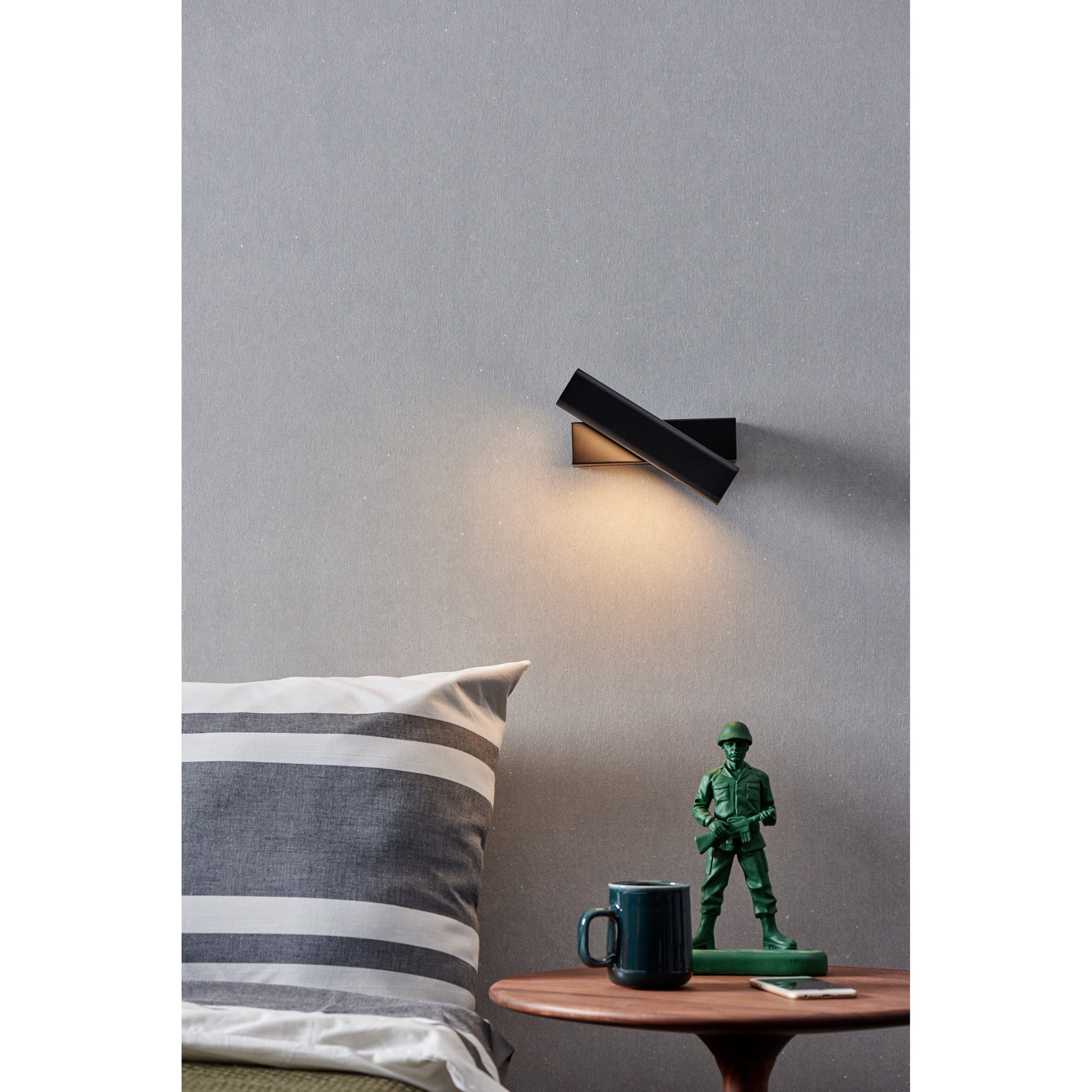 Mumu Wall Lamp by Seed Design. Made from aluminum, wood in a modern style.