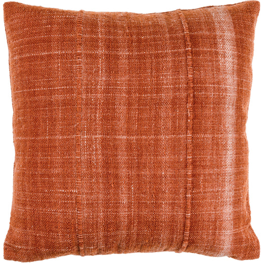 Mudcloth Pillow - 499593 by Surya. Made from front: 100% recycled pet yarn, back: 100% recycled pet yarn in a cottage & farmhouse style.