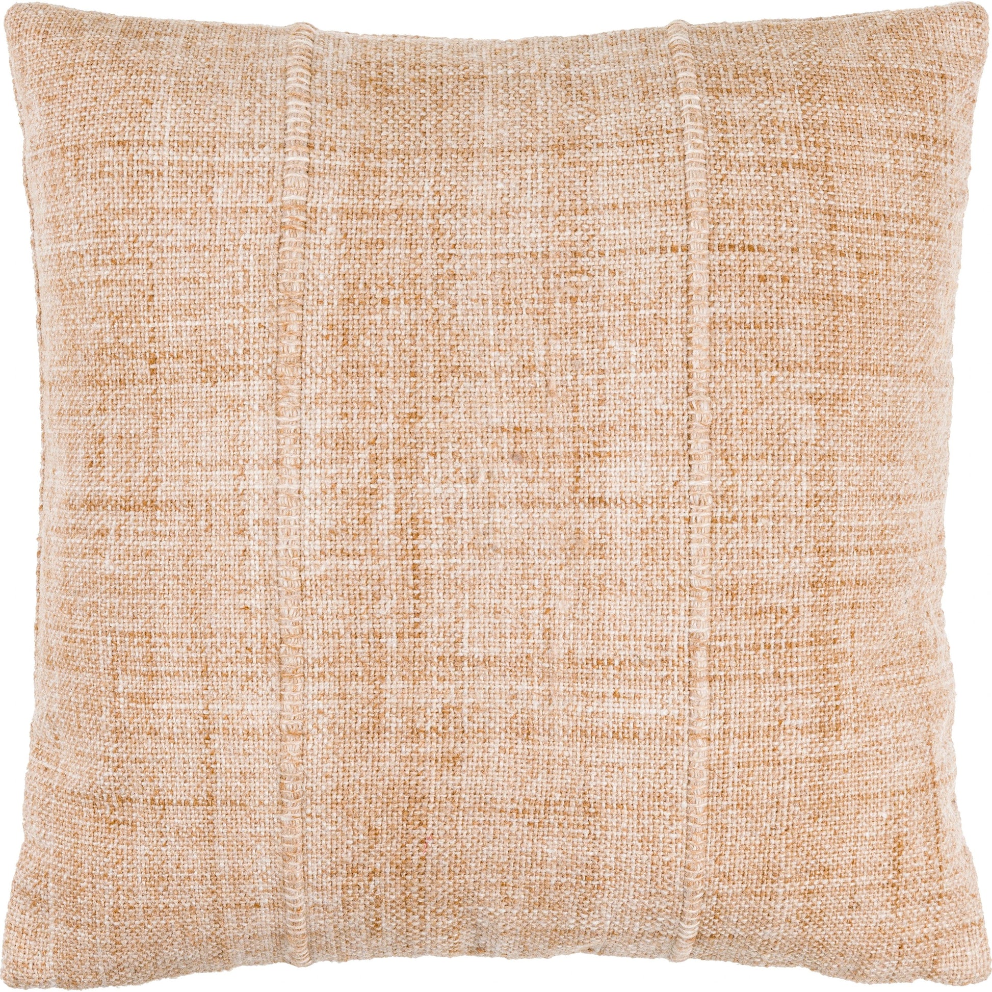 Mudcloth Indoor/Outdoor Pillow by Surya. Made from front: 100% recycled pet yarn, back: 100% recycled pet yarn in a cottage & farmhouse style.