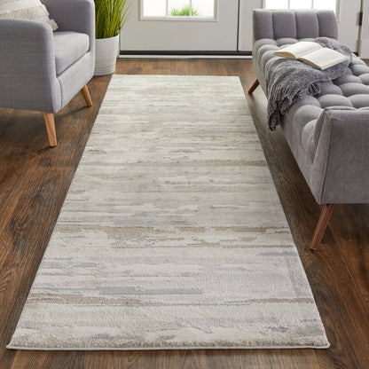 Vancouver Transitional Rug - 39FEF by Feizy. Made from 74% polypropylene frieze, 26% high bulk polyester in a unique style.