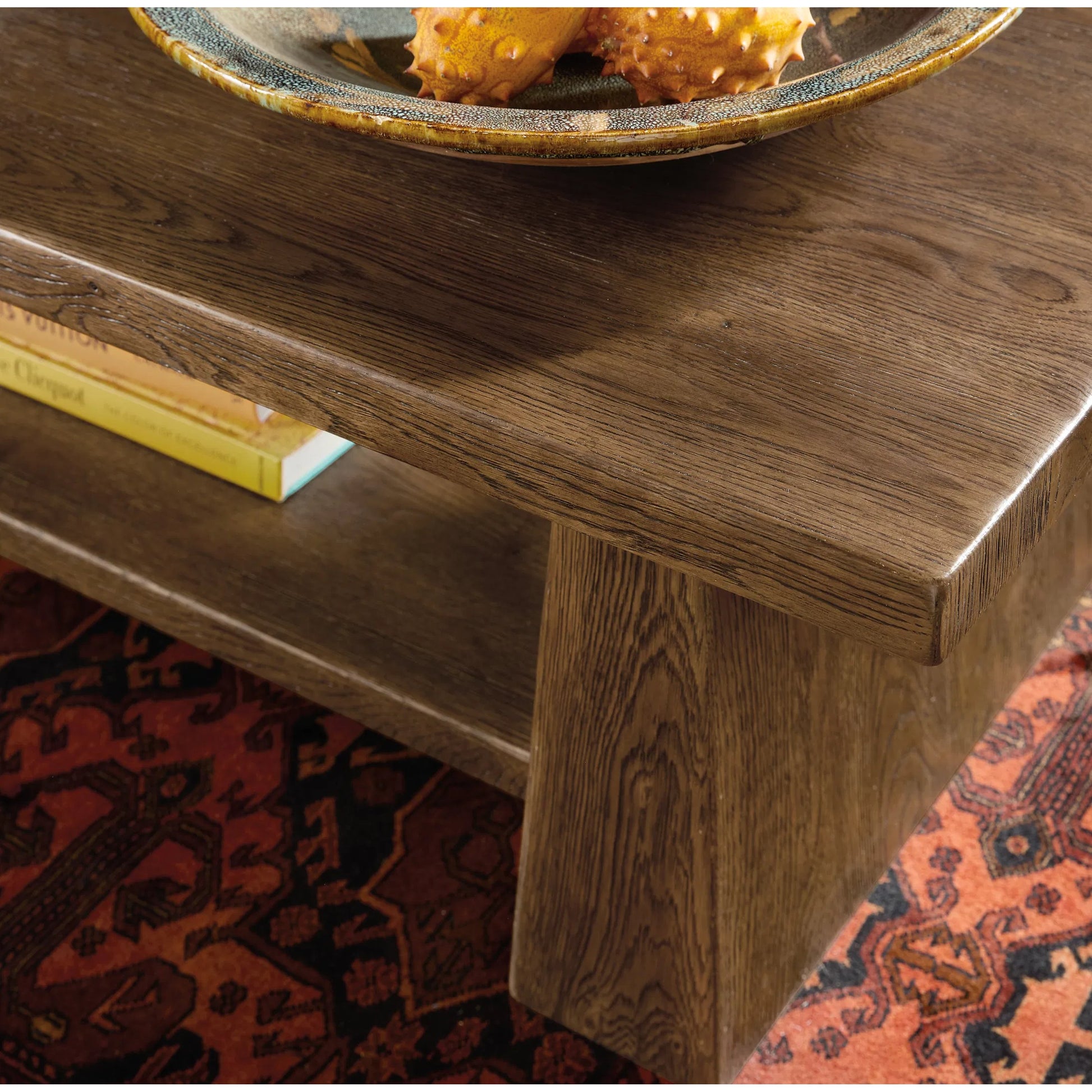 Driftwood Rectangle Cocktail Table by Hooker Furniture. Made from unique in a transitional style.